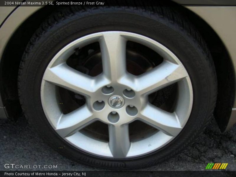 Spirited Bronze / Frost Gray 2004 Nissan Maxima 3.5 SE