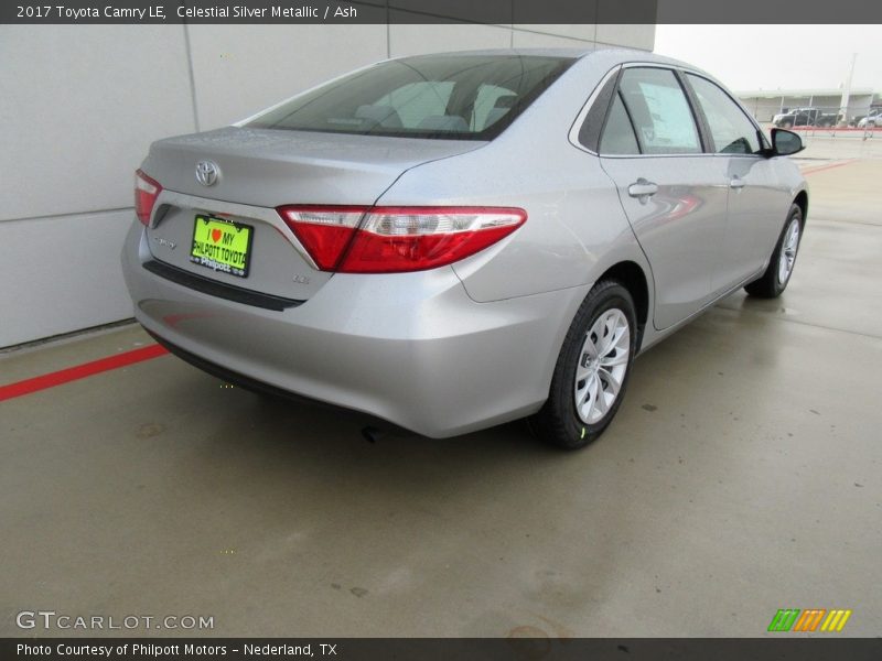 Celestial Silver Metallic / Ash 2017 Toyota Camry LE