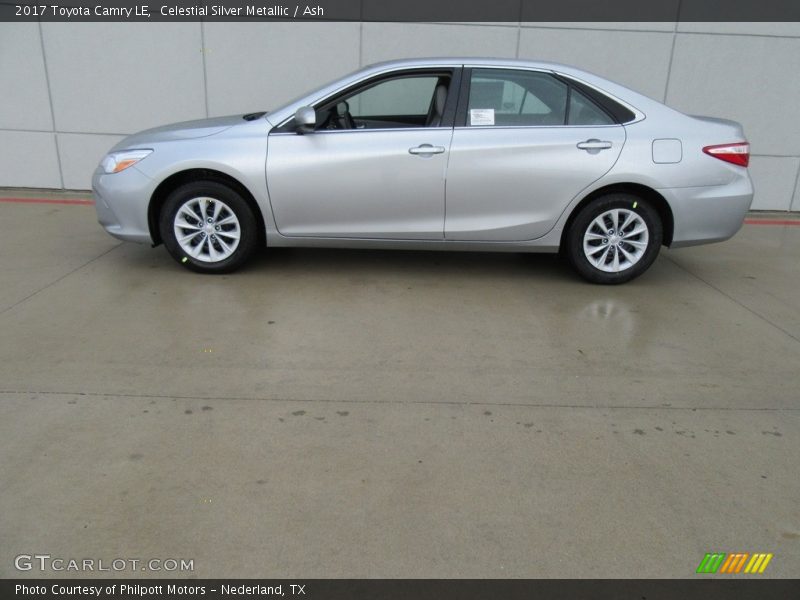Celestial Silver Metallic / Ash 2017 Toyota Camry LE