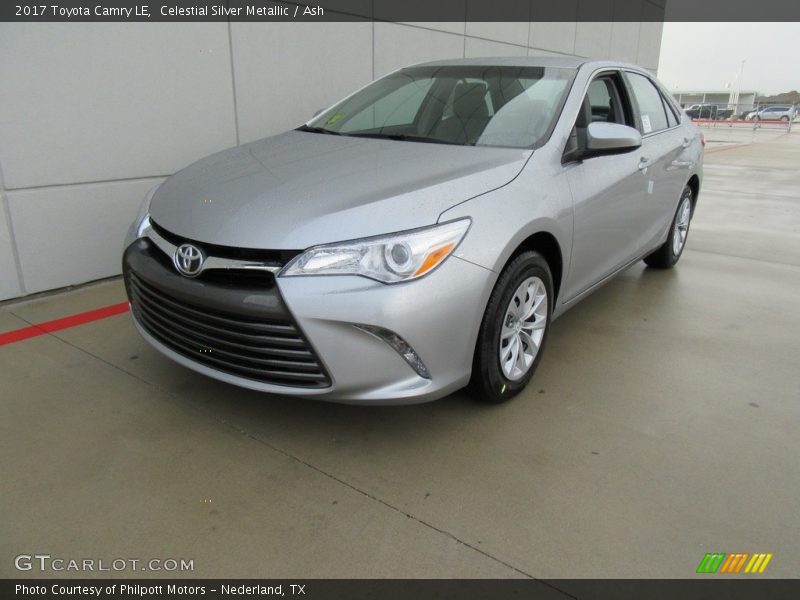 Celestial Silver Metallic / Ash 2017 Toyota Camry LE