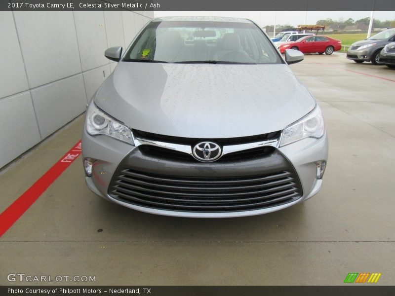 Celestial Silver Metallic / Ash 2017 Toyota Camry LE