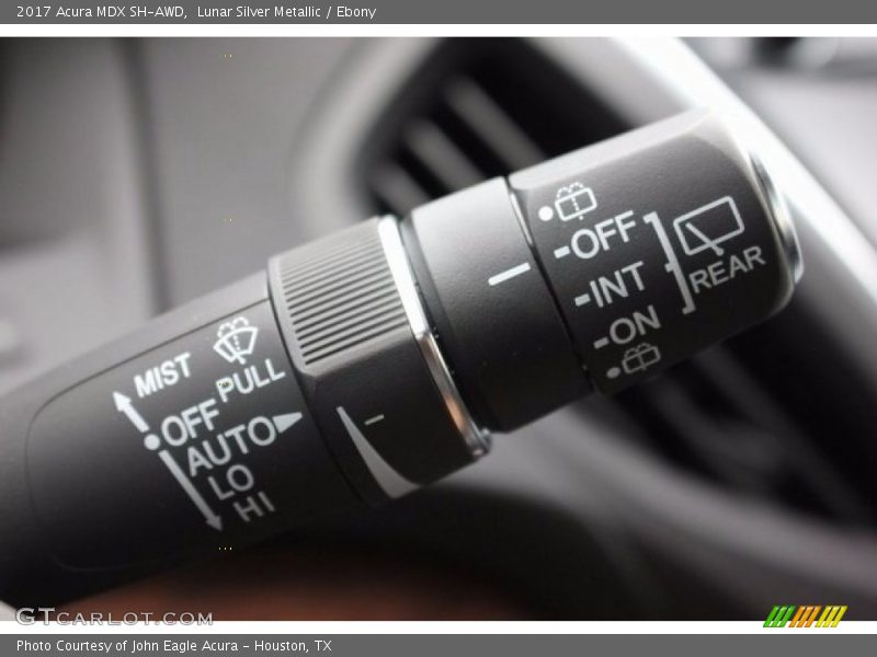 Controls of 2017 MDX SH-AWD