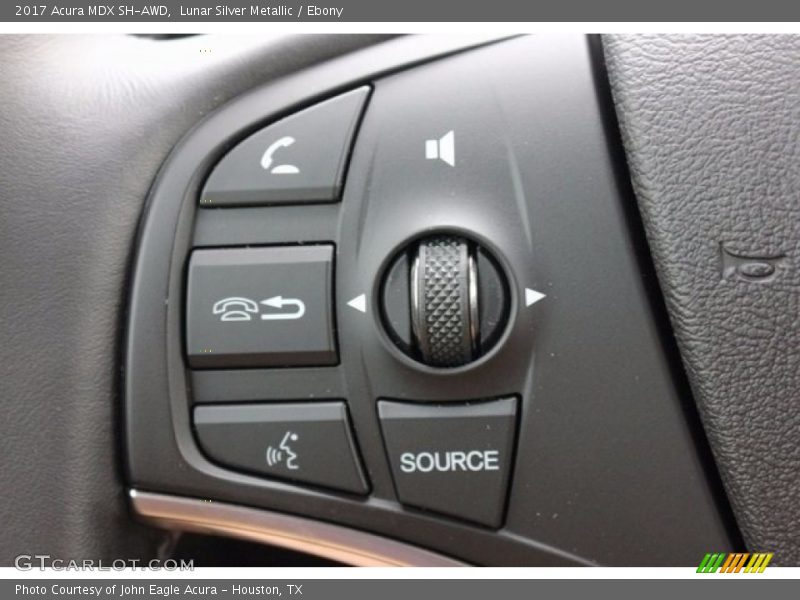 Controls of 2017 MDX SH-AWD