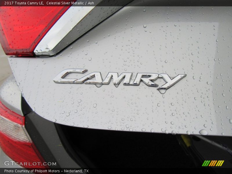 Celestial Silver Metallic / Ash 2017 Toyota Camry LE