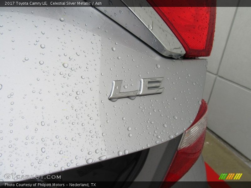 Celestial Silver Metallic / Ash 2017 Toyota Camry LE