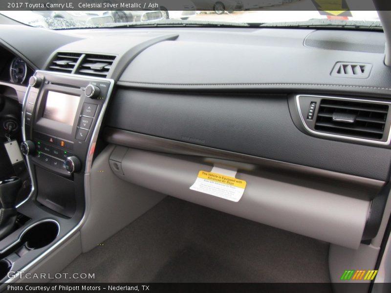Celestial Silver Metallic / Ash 2017 Toyota Camry LE
