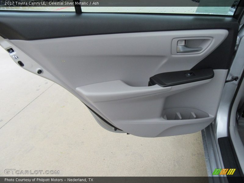 Celestial Silver Metallic / Ash 2017 Toyota Camry LE