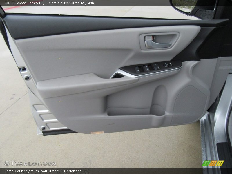 Celestial Silver Metallic / Ash 2017 Toyota Camry LE