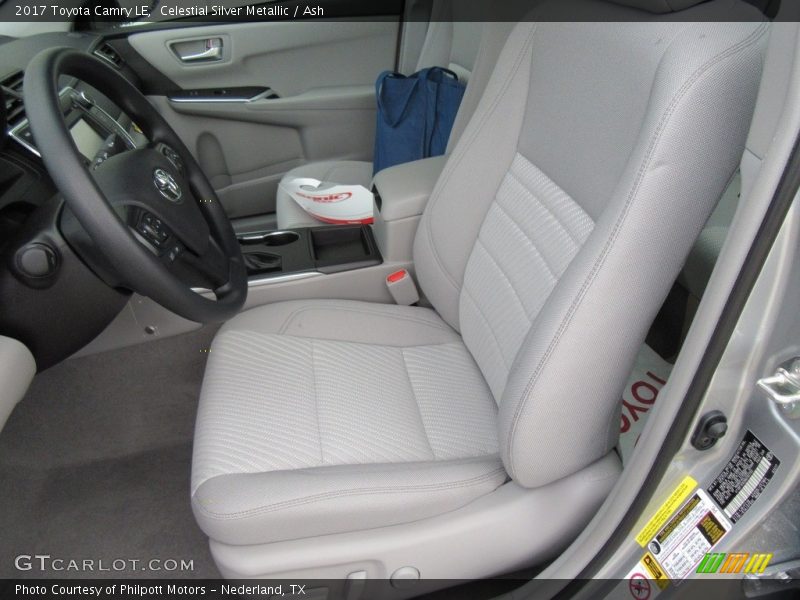 Celestial Silver Metallic / Ash 2017 Toyota Camry LE