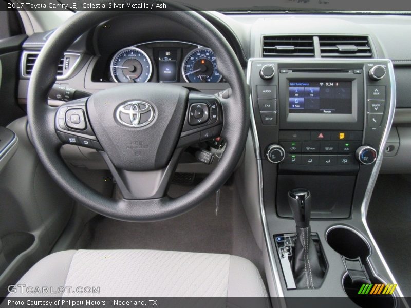 Celestial Silver Metallic / Ash 2017 Toyota Camry LE