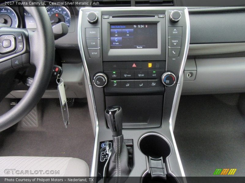 Celestial Silver Metallic / Ash 2017 Toyota Camry LE
