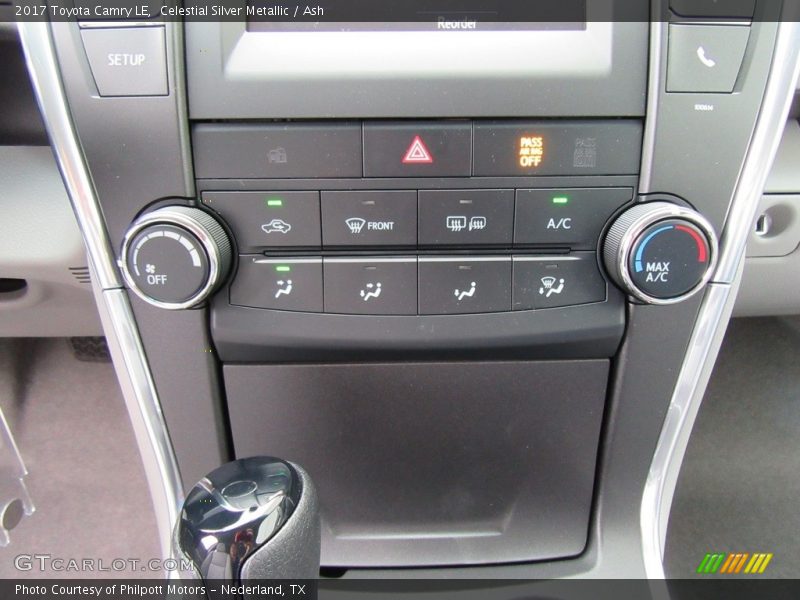 Celestial Silver Metallic / Ash 2017 Toyota Camry LE