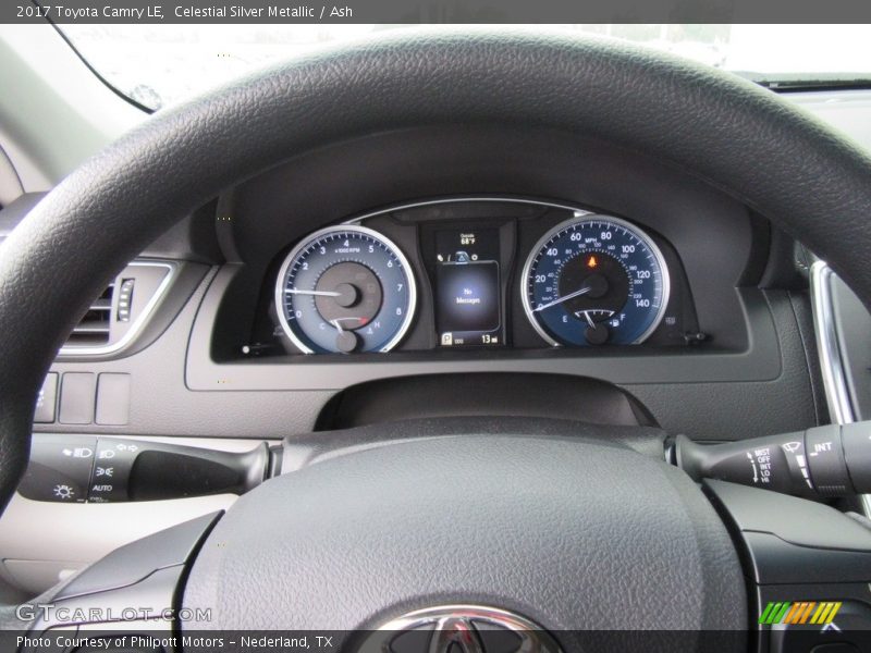 Celestial Silver Metallic / Ash 2017 Toyota Camry LE