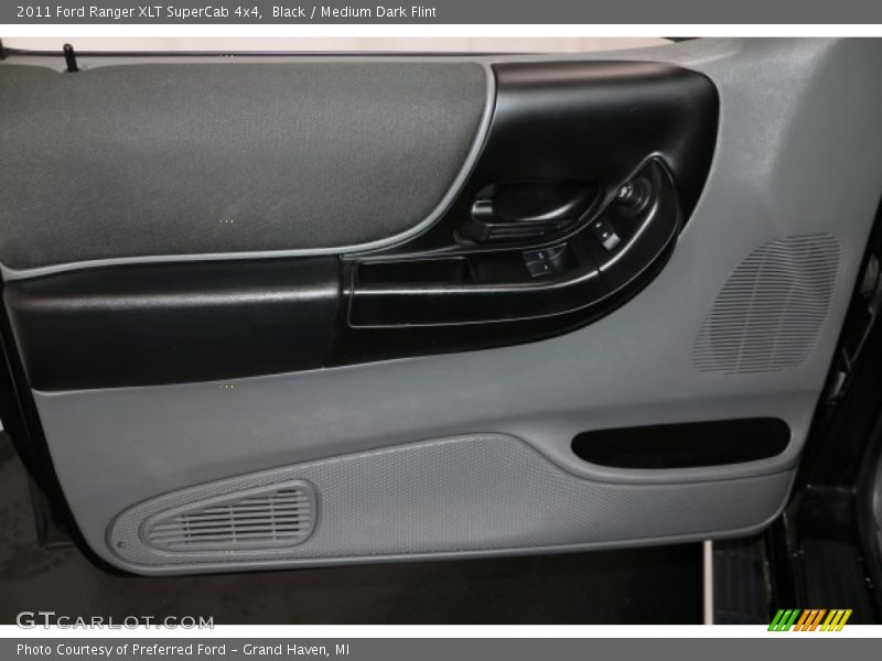 Black / Medium Dark Flint 2011 Ford Ranger XLT SuperCab 4x4