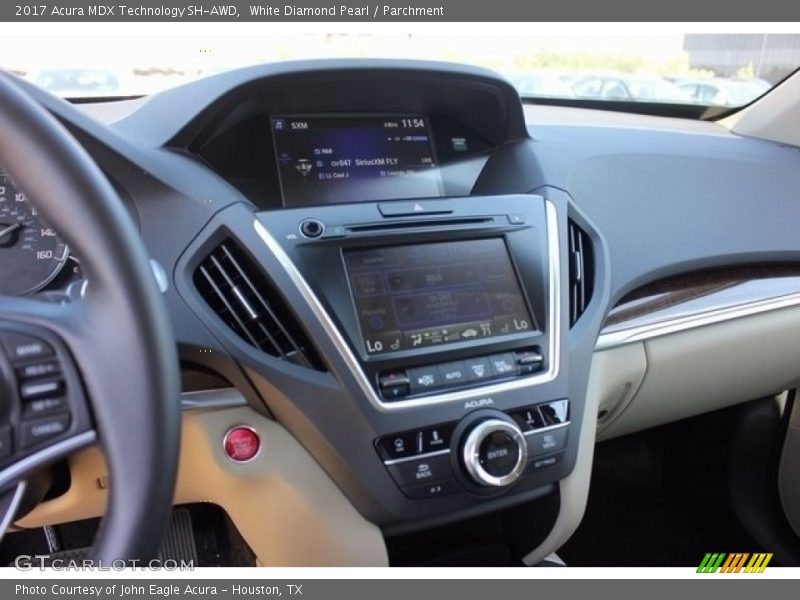 White Diamond Pearl / Parchment 2017 Acura MDX Technology SH-AWD