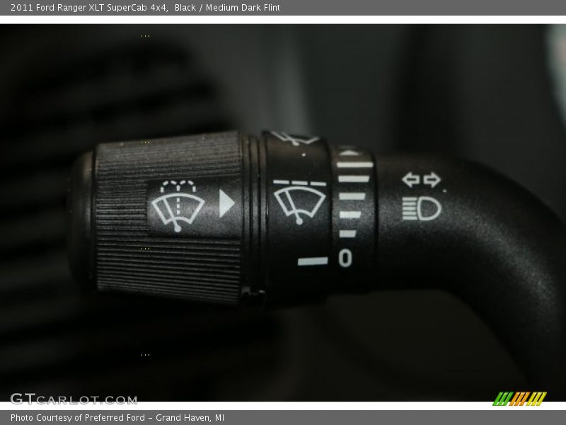 Black / Medium Dark Flint 2011 Ford Ranger XLT SuperCab 4x4