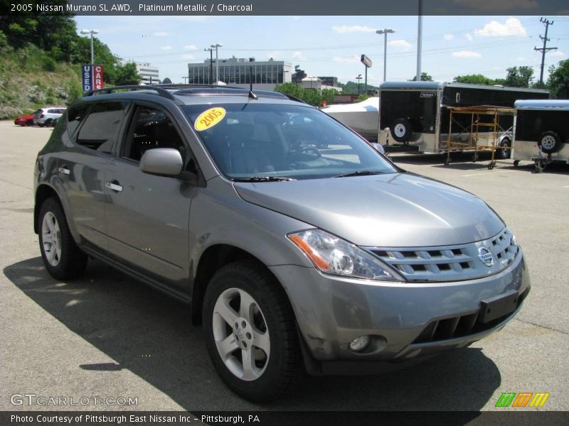 Platinum Metallic / Charcoal 2005 Nissan Murano SL AWD