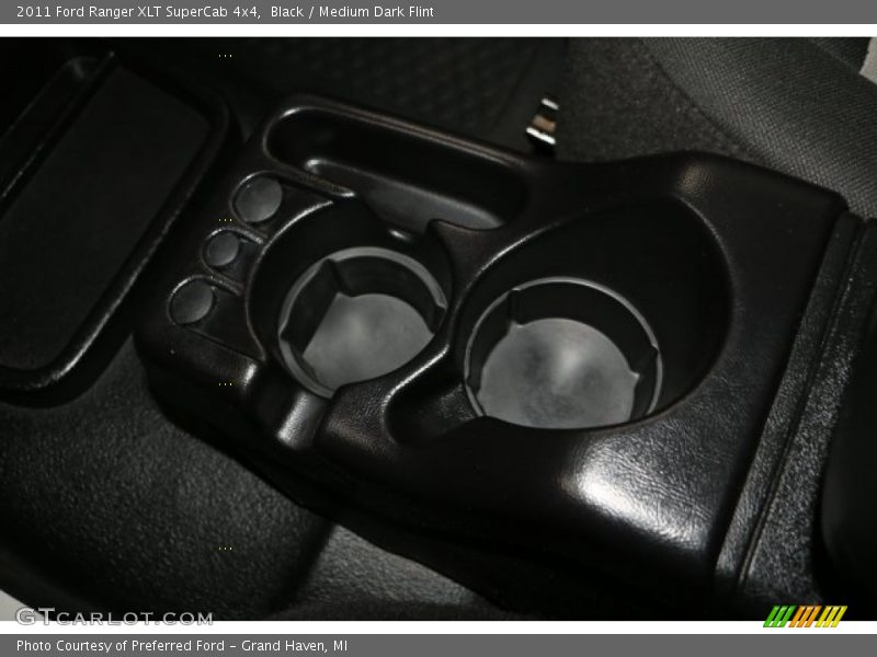 Black / Medium Dark Flint 2011 Ford Ranger XLT SuperCab 4x4