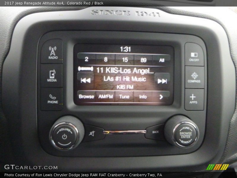 Colorado Red / Black 2017 Jeep Renegade Altitude 4x4