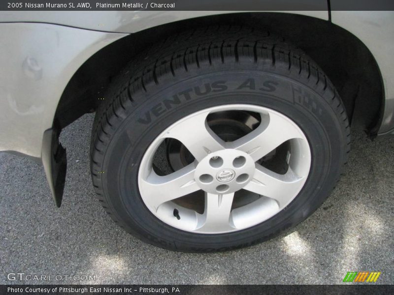 Platinum Metallic / Charcoal 2005 Nissan Murano SL AWD