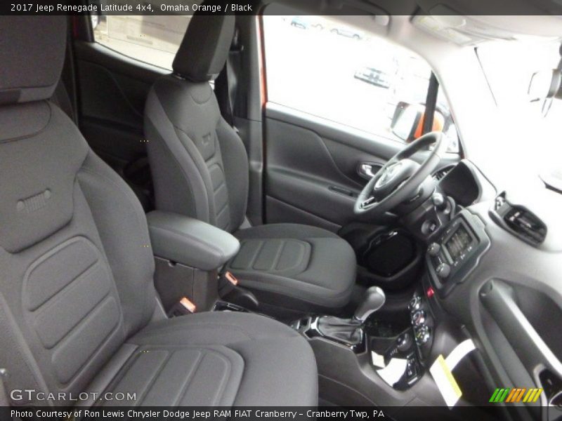 Omaha Orange / Black 2017 Jeep Renegade Latitude 4x4