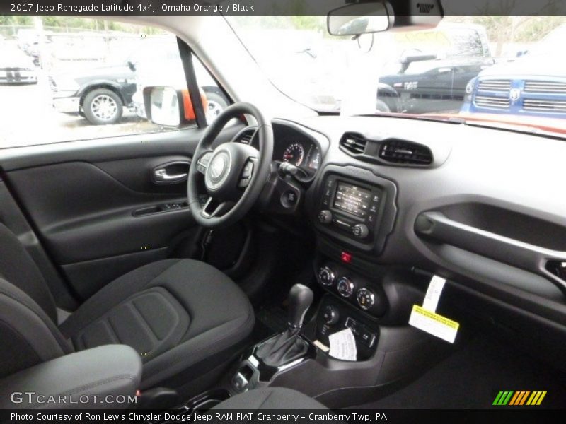 Omaha Orange / Black 2017 Jeep Renegade Latitude 4x4