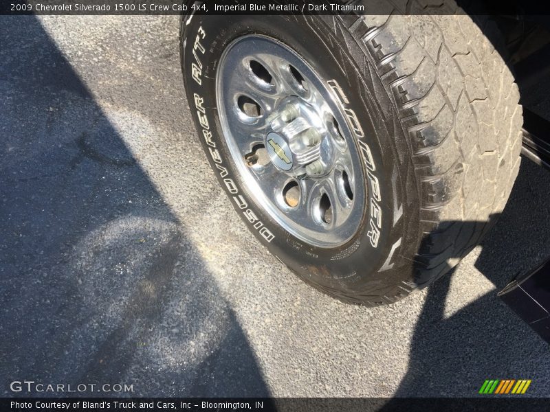 Imperial Blue Metallic / Dark Titanium 2009 Chevrolet Silverado 1500 LS Crew Cab 4x4