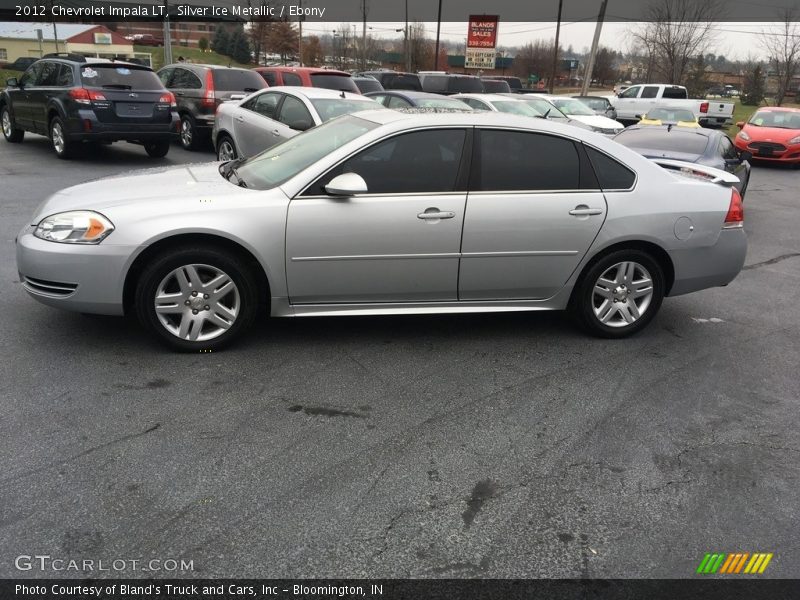 Silver Ice Metallic / Ebony 2012 Chevrolet Impala LT
