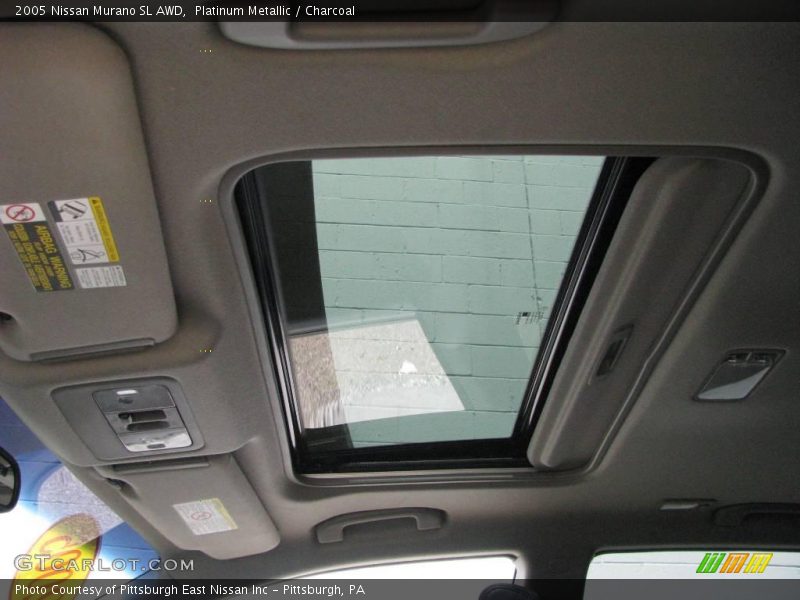 Platinum Metallic / Charcoal 2005 Nissan Murano SL AWD