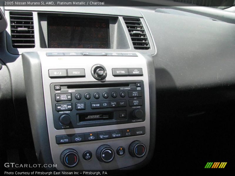 Platinum Metallic / Charcoal 2005 Nissan Murano SL AWD