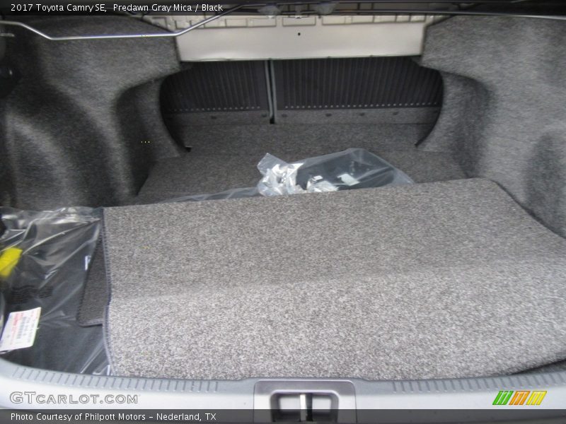 Predawn Gray Mica / Black 2017 Toyota Camry SE