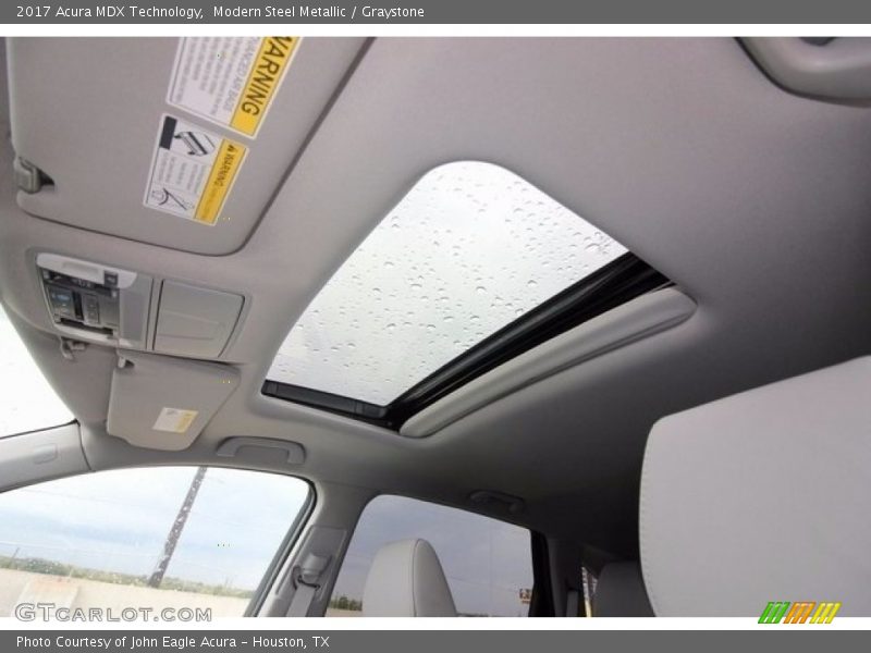 Modern Steel Metallic / Graystone 2017 Acura MDX Technology
