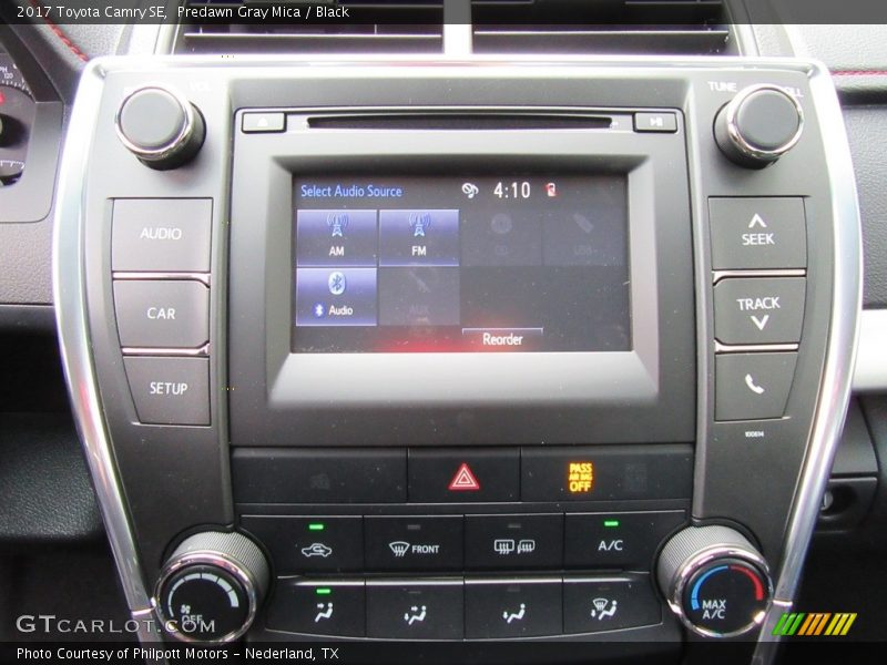 Predawn Gray Mica / Black 2017 Toyota Camry SE