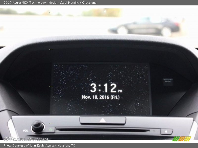Modern Steel Metallic / Graystone 2017 Acura MDX Technology