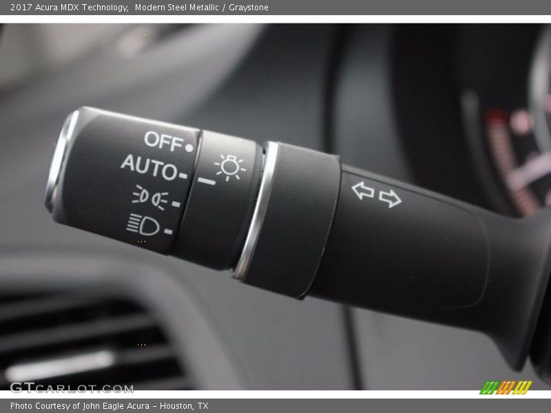 Modern Steel Metallic / Graystone 2017 Acura MDX Technology