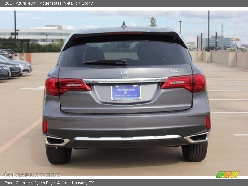 Modern Steel Metallic / Ebony 2017 Acura MDX