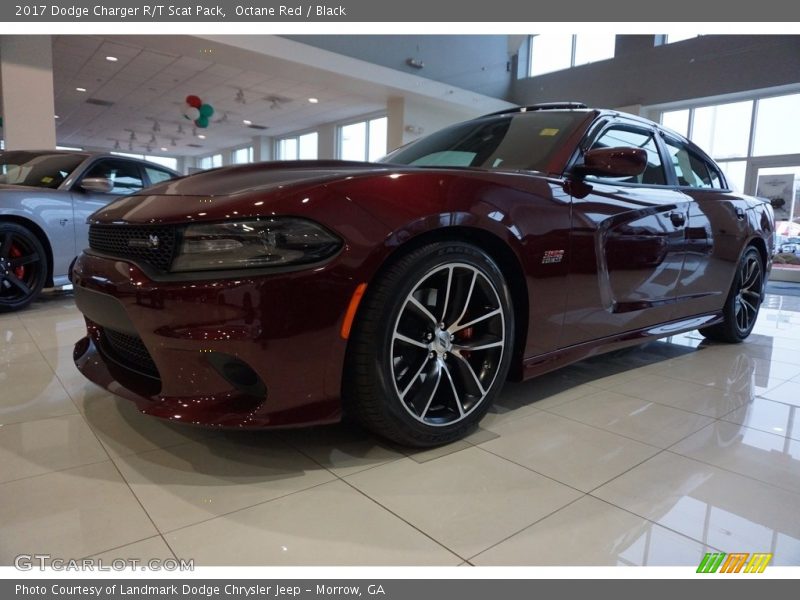 Octane Red / Black 2017 Dodge Charger R/T Scat Pack
