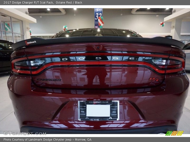 Octane Red / Black 2017 Dodge Charger R/T Scat Pack