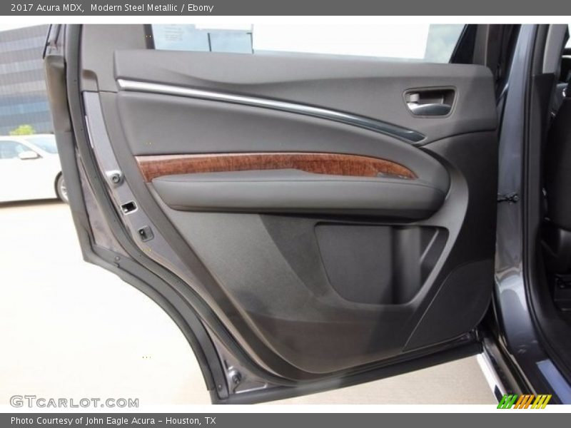 Modern Steel Metallic / Ebony 2017 Acura MDX