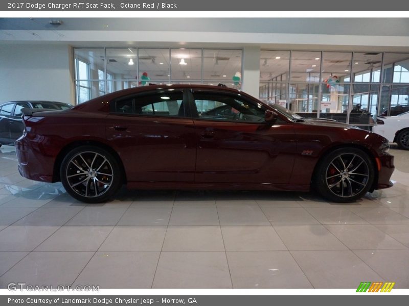 Octane Red / Black 2017 Dodge Charger R/T Scat Pack