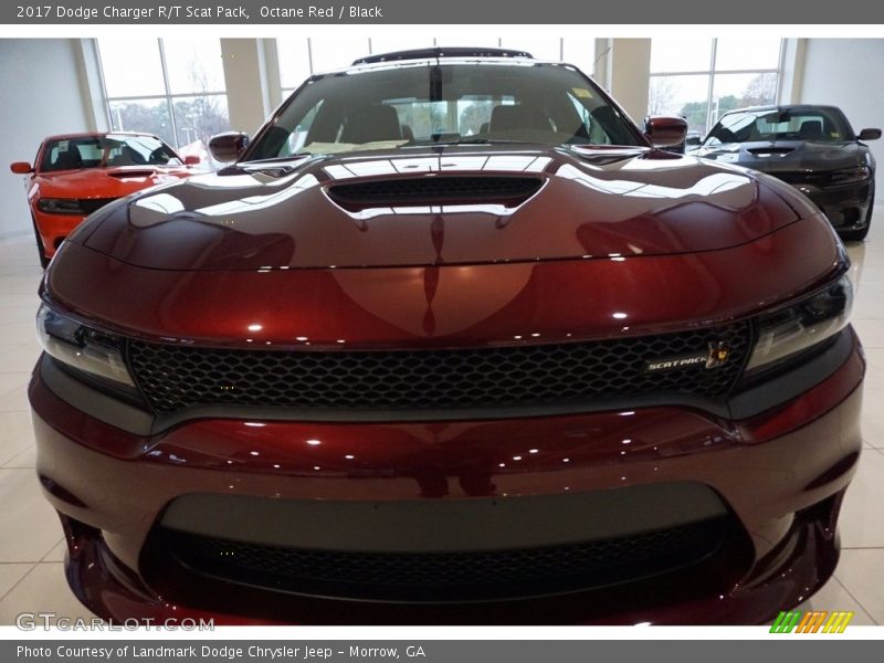 Octane Red / Black 2017 Dodge Charger R/T Scat Pack