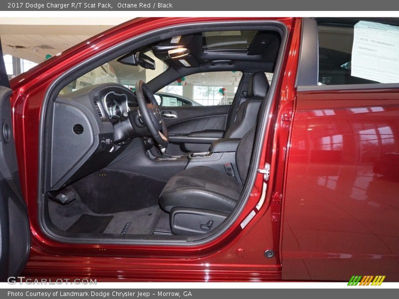 Octane Red / Black 2017 Dodge Charger R/T Scat Pack