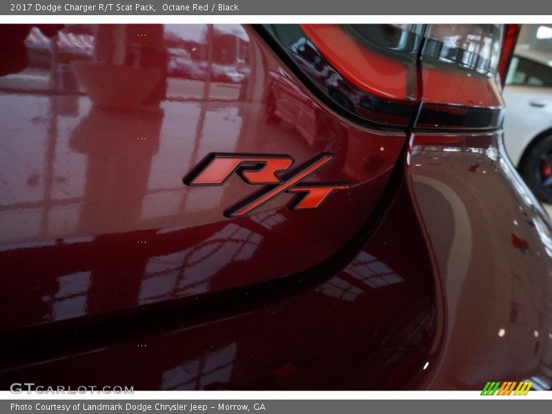Octane Red / Black 2017 Dodge Charger R/T Scat Pack