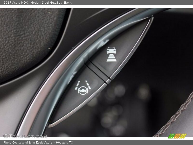 Modern Steel Metallic / Ebony 2017 Acura MDX