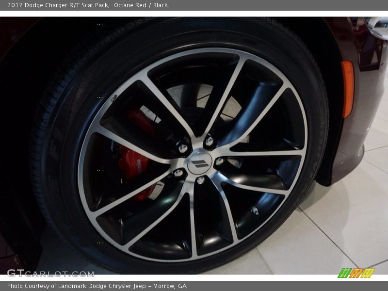 Octane Red / Black 2017 Dodge Charger R/T Scat Pack