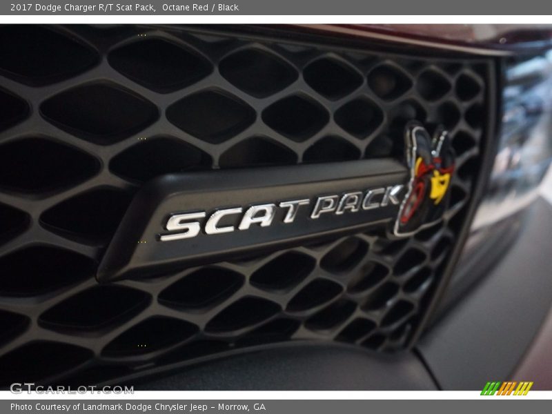 Octane Red / Black 2017 Dodge Charger R/T Scat Pack
