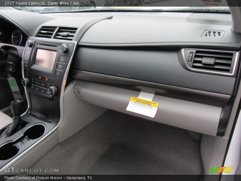 Super White / Ash 2017 Toyota Camry LE