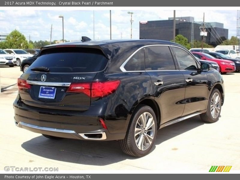 Crystal Black Pearl / Parchment 2017 Acura MDX Technology