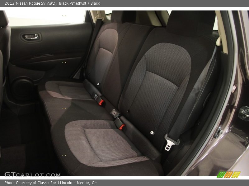 Black Amethyst / Black 2013 Nissan Rogue SV AWD