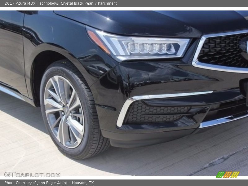 Crystal Black Pearl / Parchment 2017 Acura MDX Technology